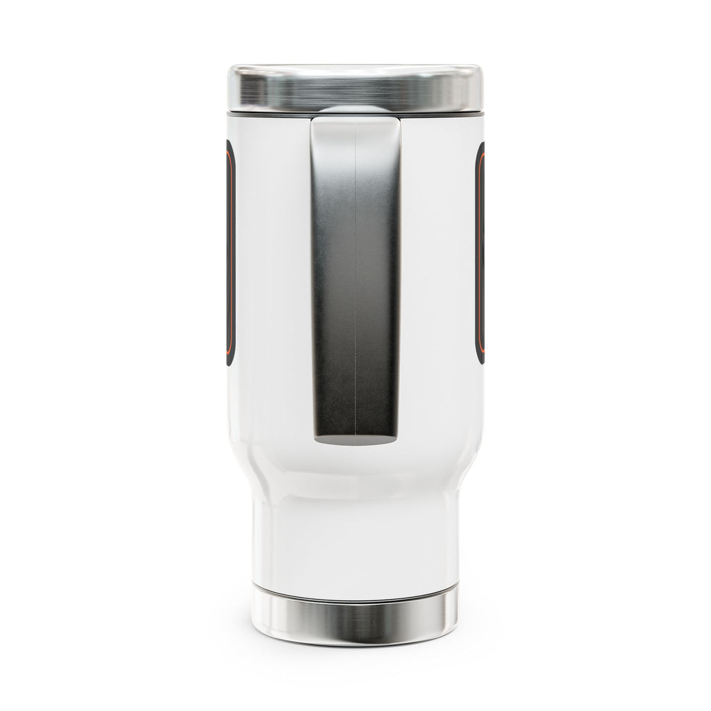 Garage Logo Travel Mug – 14oz Stainless Steel Insulated Tumbler with Handle