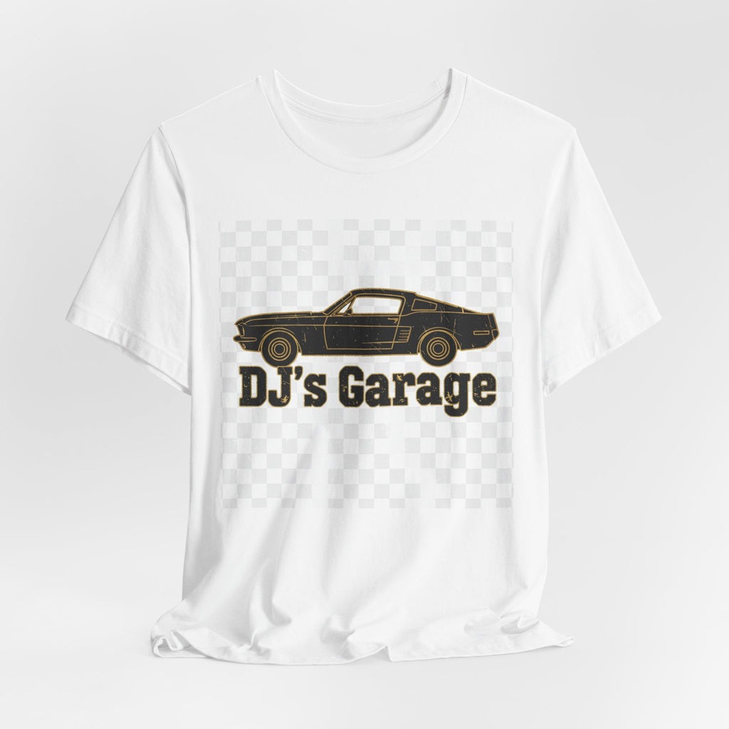 DJ's Garage Mustang Tee — Est. 2024 Printify