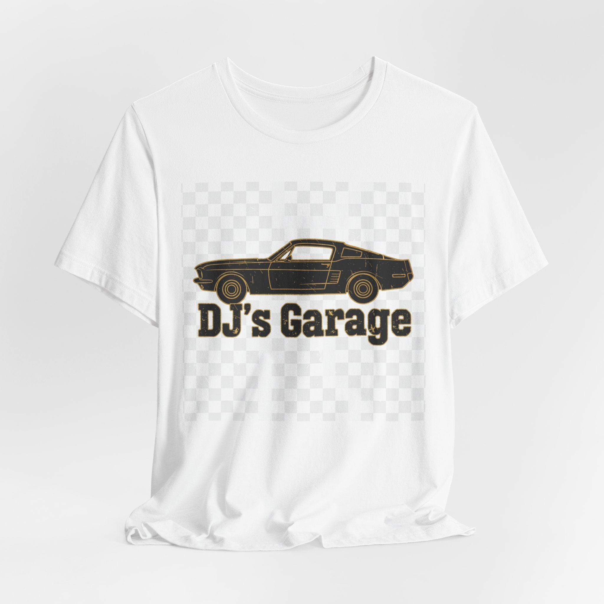 DJ's Garage Mustang Tee — Est. 2024 Printify