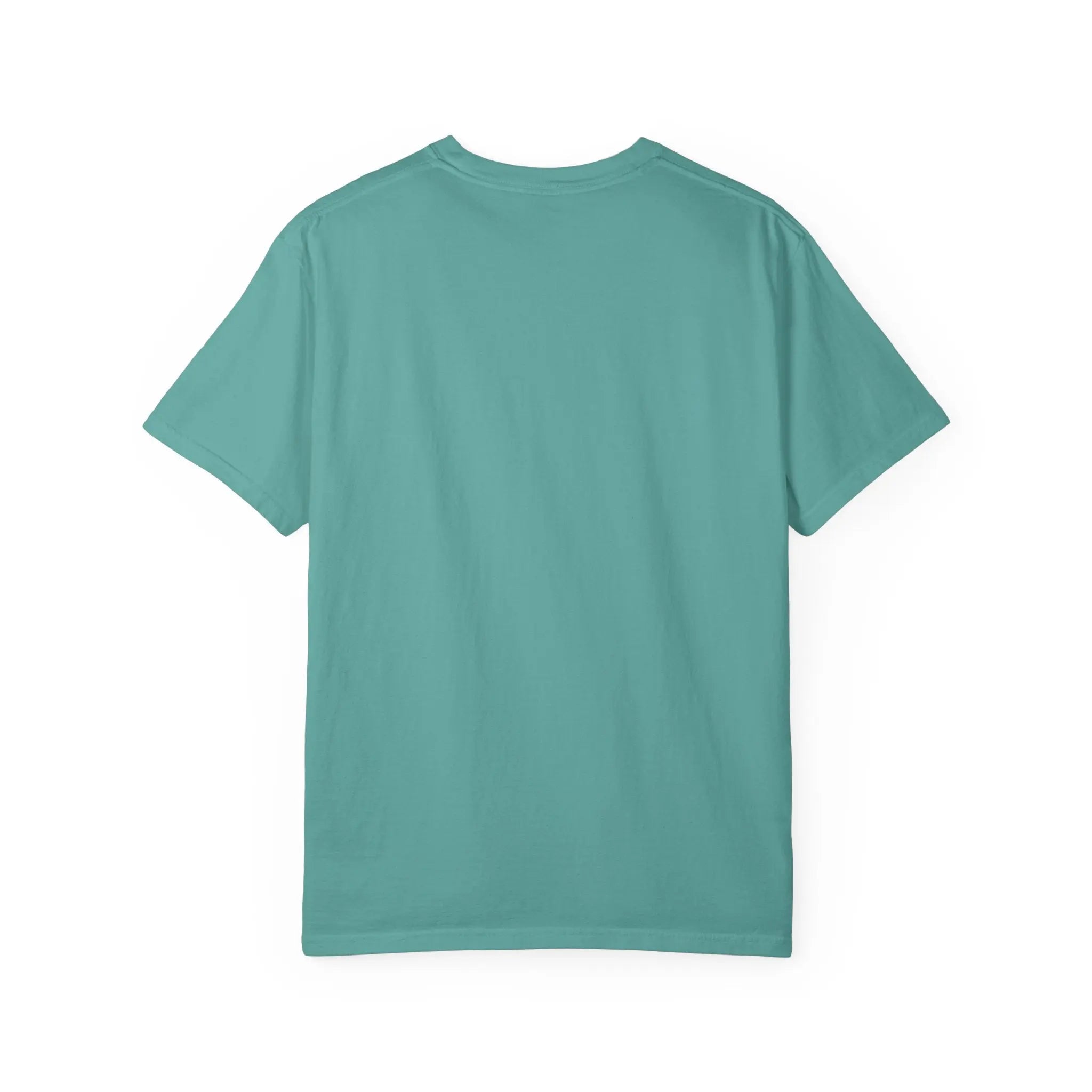 Da Vinci's Vitruvian Man with a Guitar T-Shirt — Classic White Garment-Dyed Tee Printify