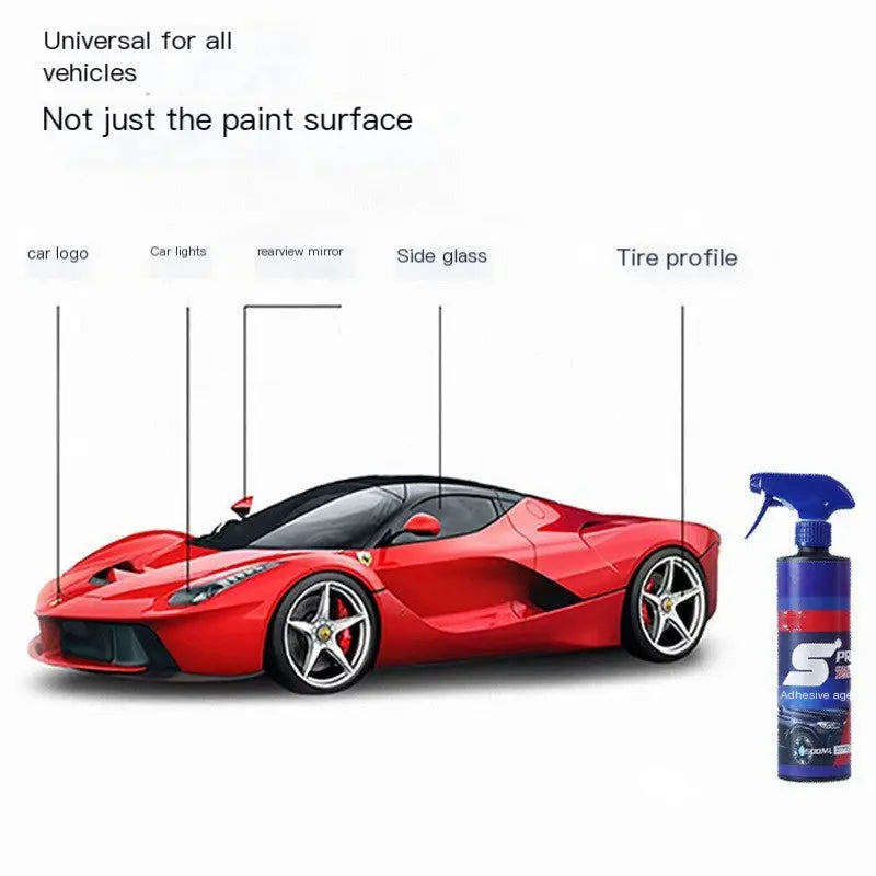 Quick Car Coating Wax and Glass Cleaning Agent DJ's Garage