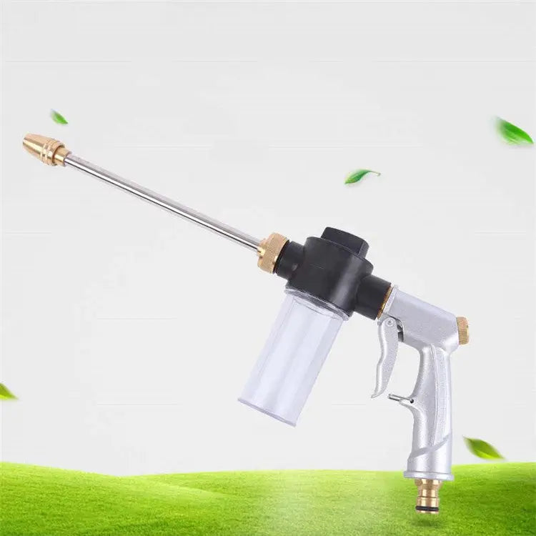 High-Pressure Car Wash Gun with Foam Nozzle and Hose DJ's Garage