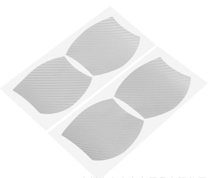 Car Door Handle Protector Vinyl Wrap Carbon Fiber Stickers