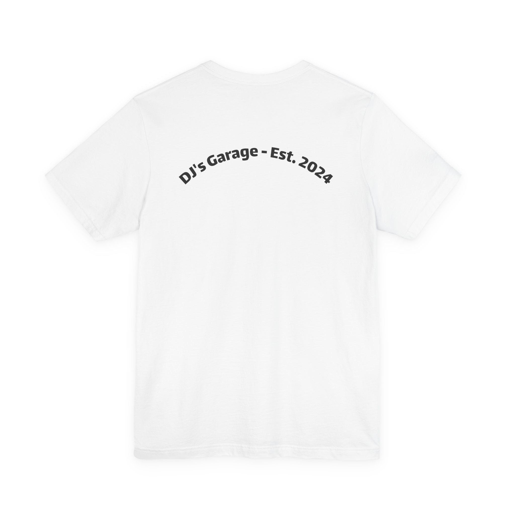 DJ's Garage Mustang Tee — Est. 2024 Printify