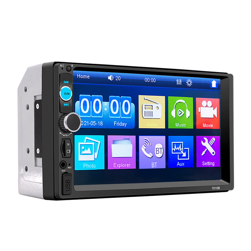 7-Inch Dual-Disc Car MP5 Player with Bluetooth 7010B