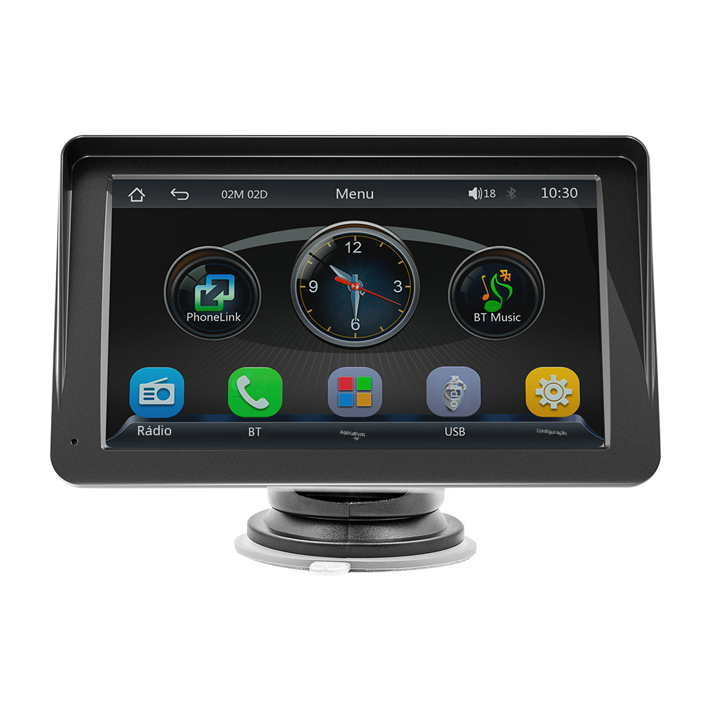 Portable Car MP5 Player with Bluetooth and Carplay