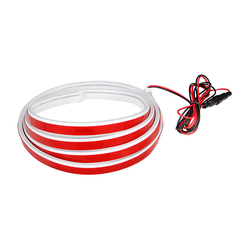 Car Start Scan LED Daytime Running Lights with Hood Decor